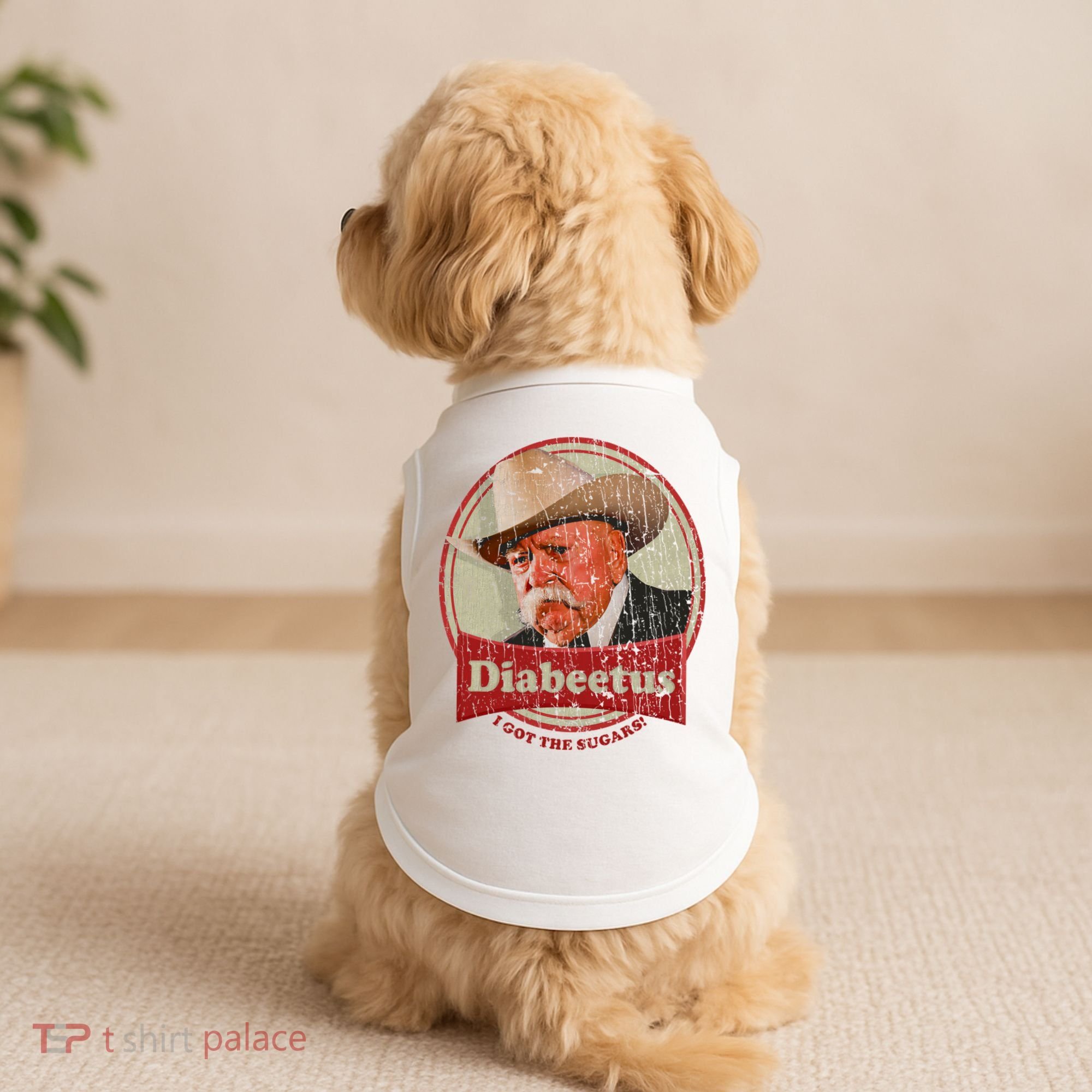 Retro Style Diabeetus I Got The Sugars Doggie Tank