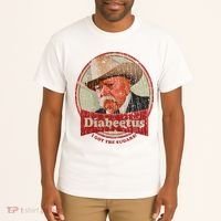 Retro Style Diabeetus I Got The Sugars Tall T-Shirt thumb 2
