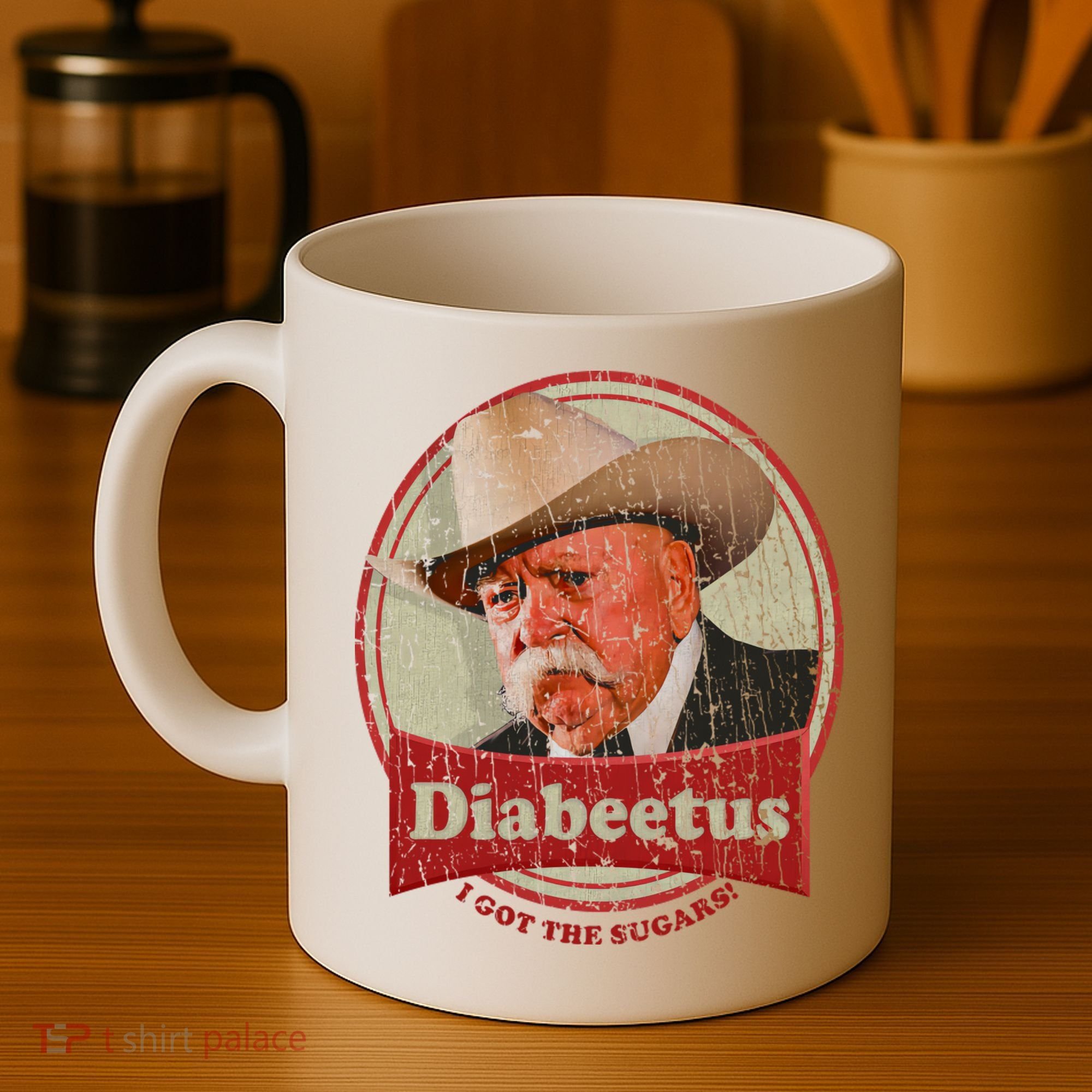 Retro Style Diabeetus I Got The Sugars Coffee Mug