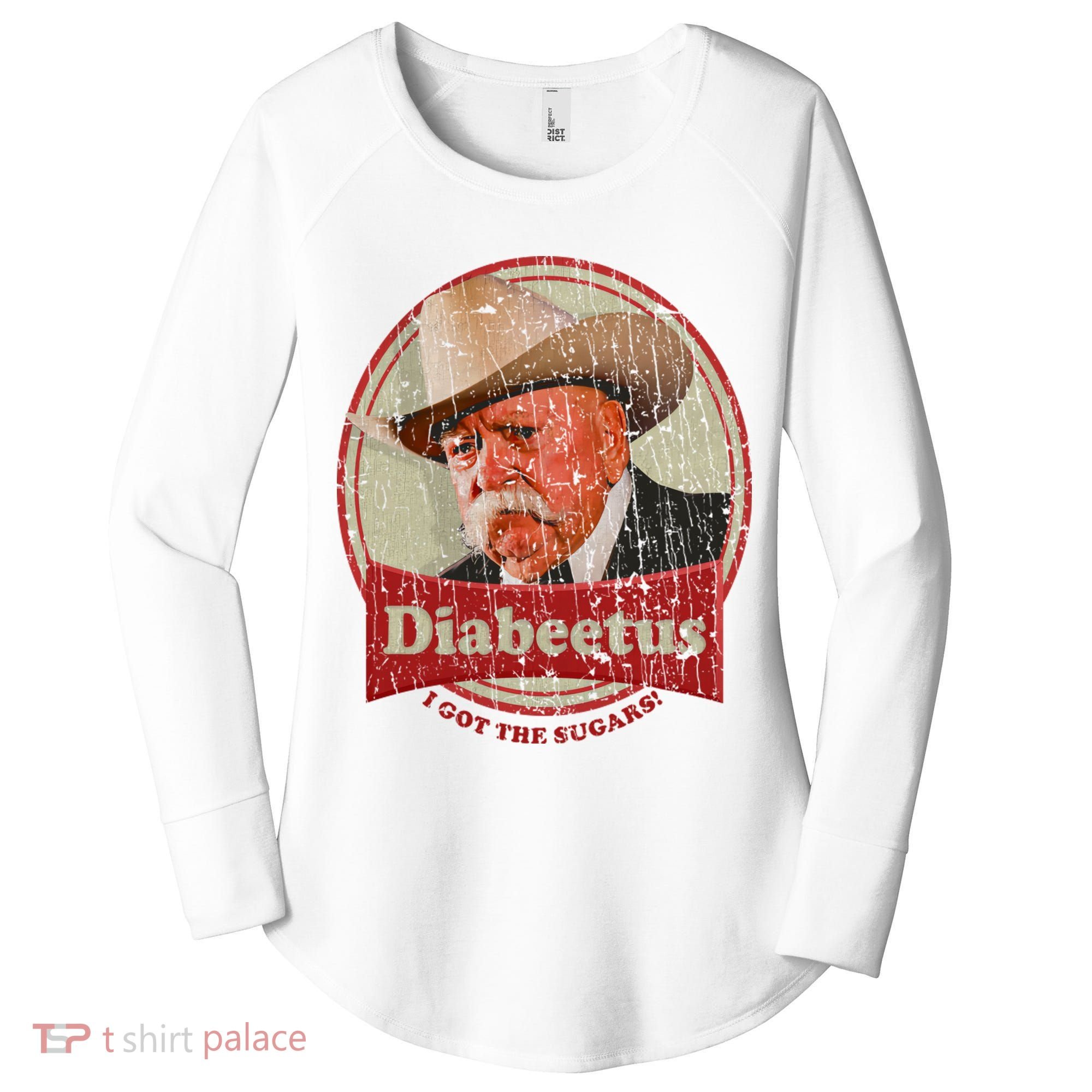 Retro Style Diabeetus I Got The Sugars Women's Perfect Tri Tunic Long Sleeve Shirt