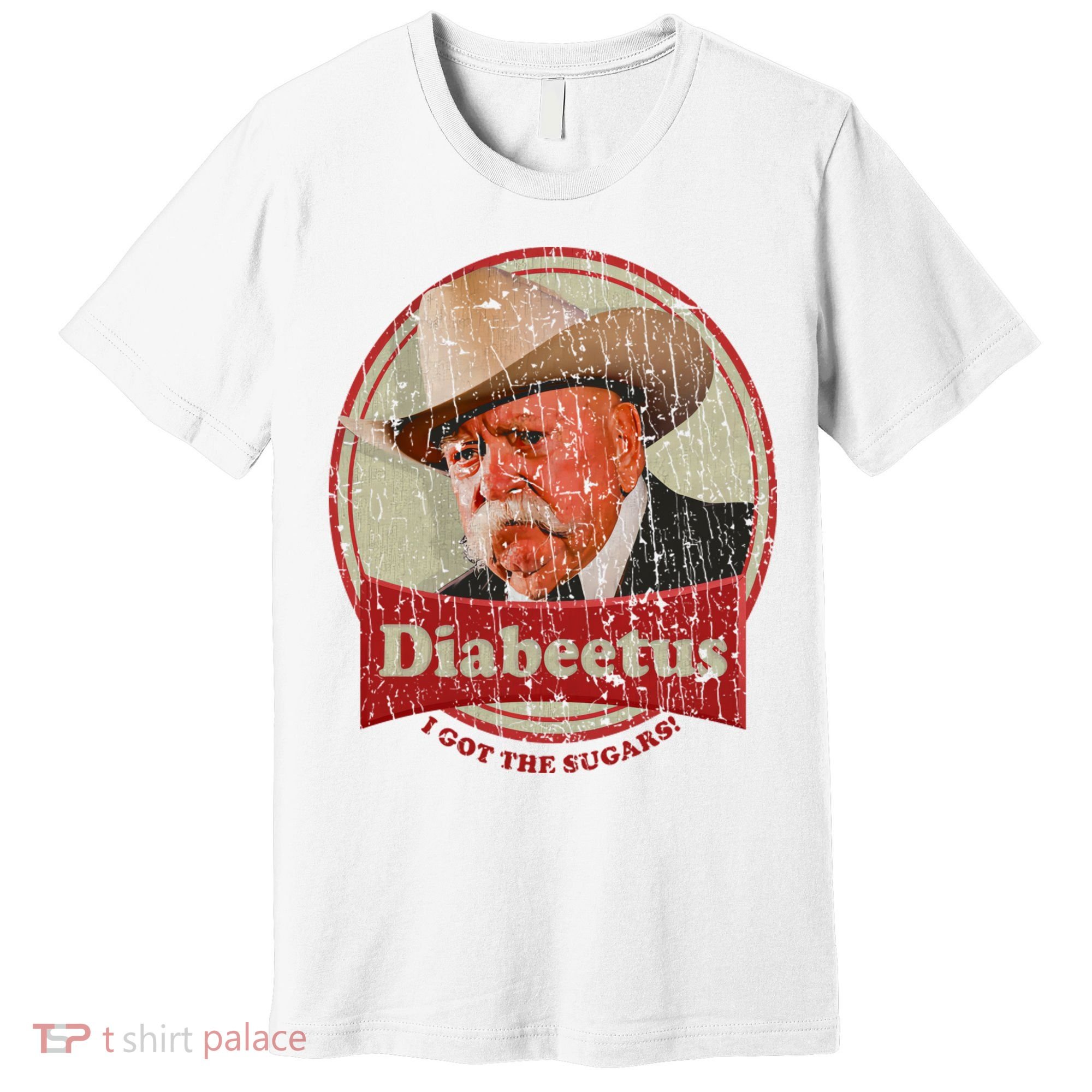 Retro Style Diabeetus I Got The Sugars Premium T-Shirt
