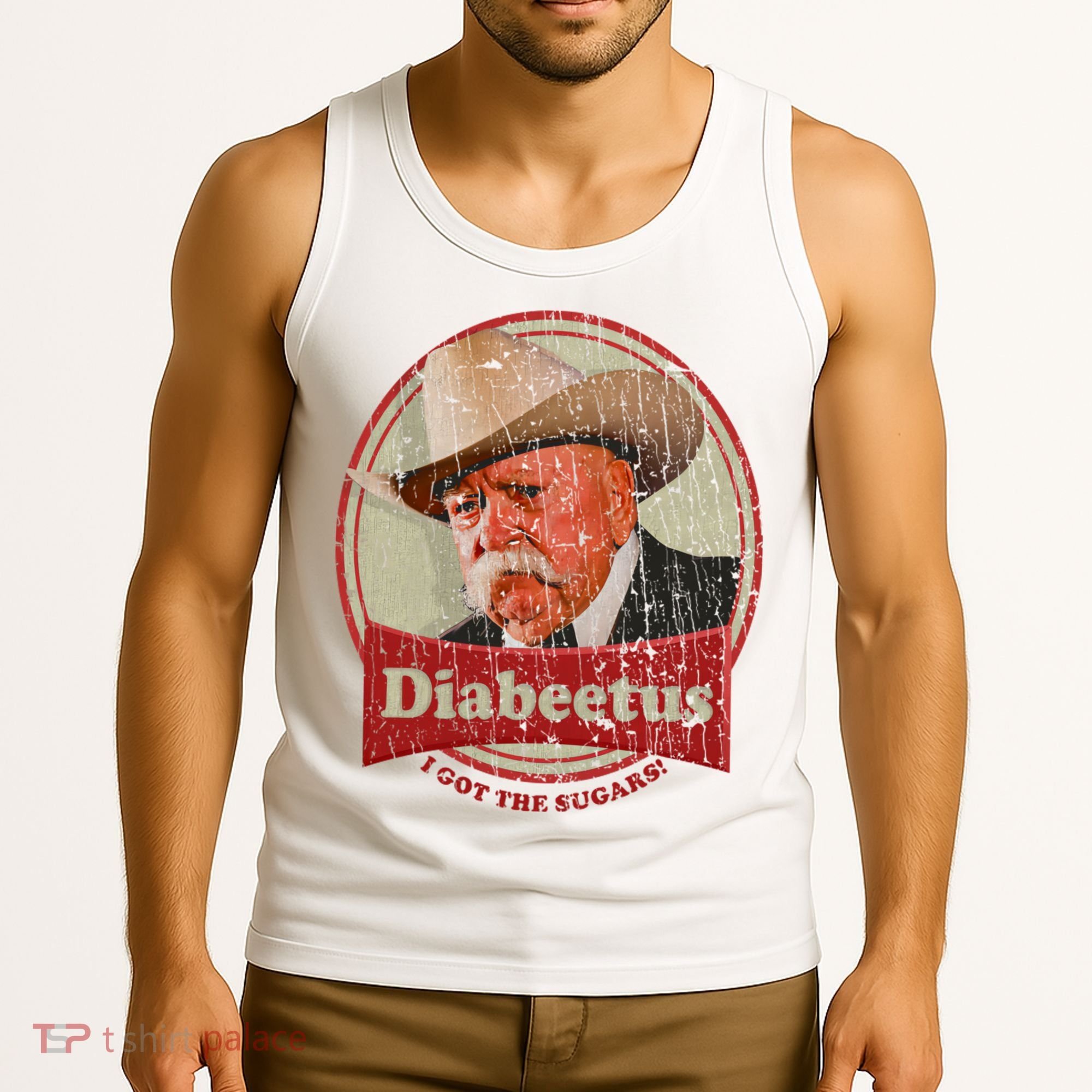 Retro Style Diabeetus I Got The Sugars Tank Top