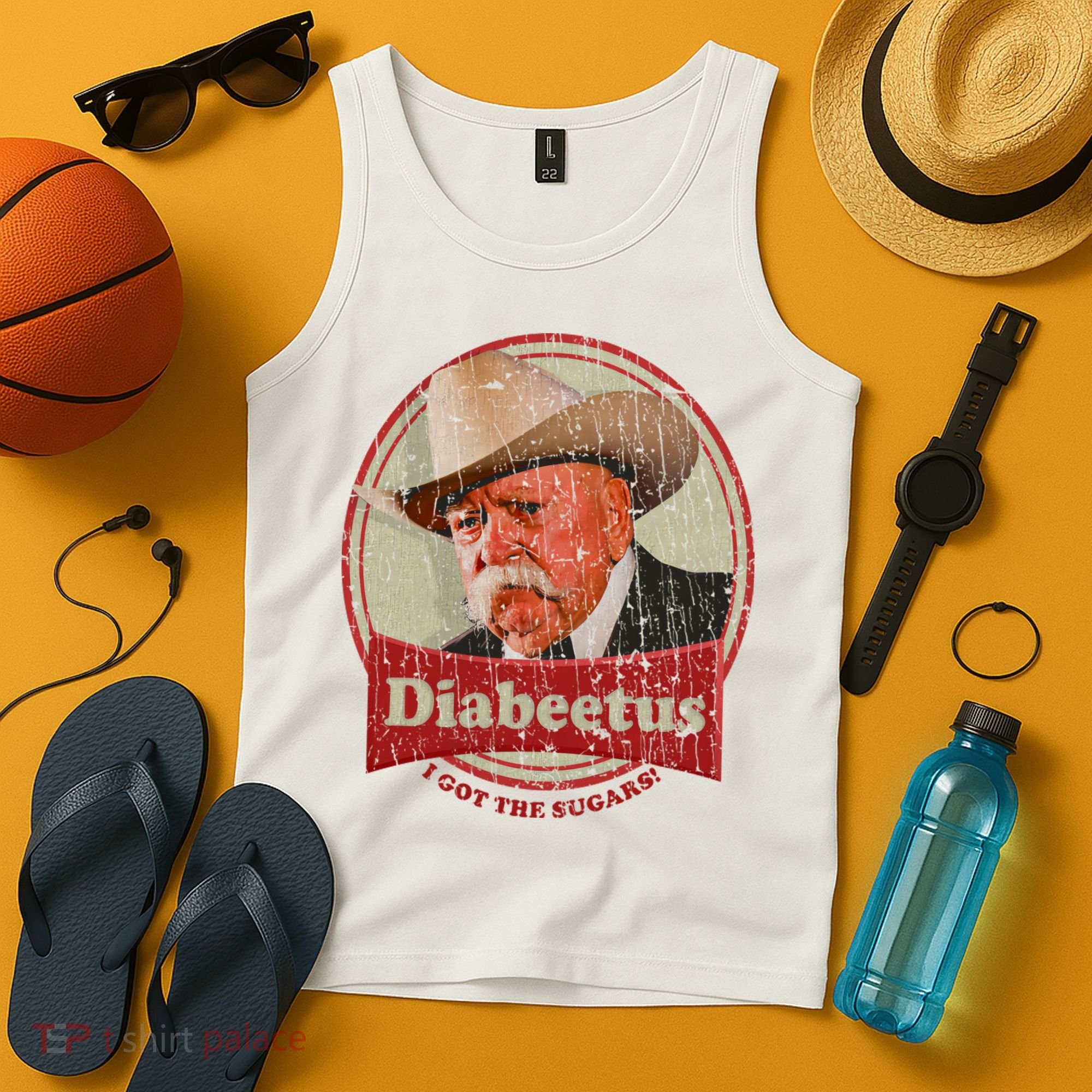 Retro Style Diabeetus I Got The Sugars Tank Top