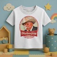 Retro Style Diabeetus I Got The Sugars Toddler T-Shirt thumb 3