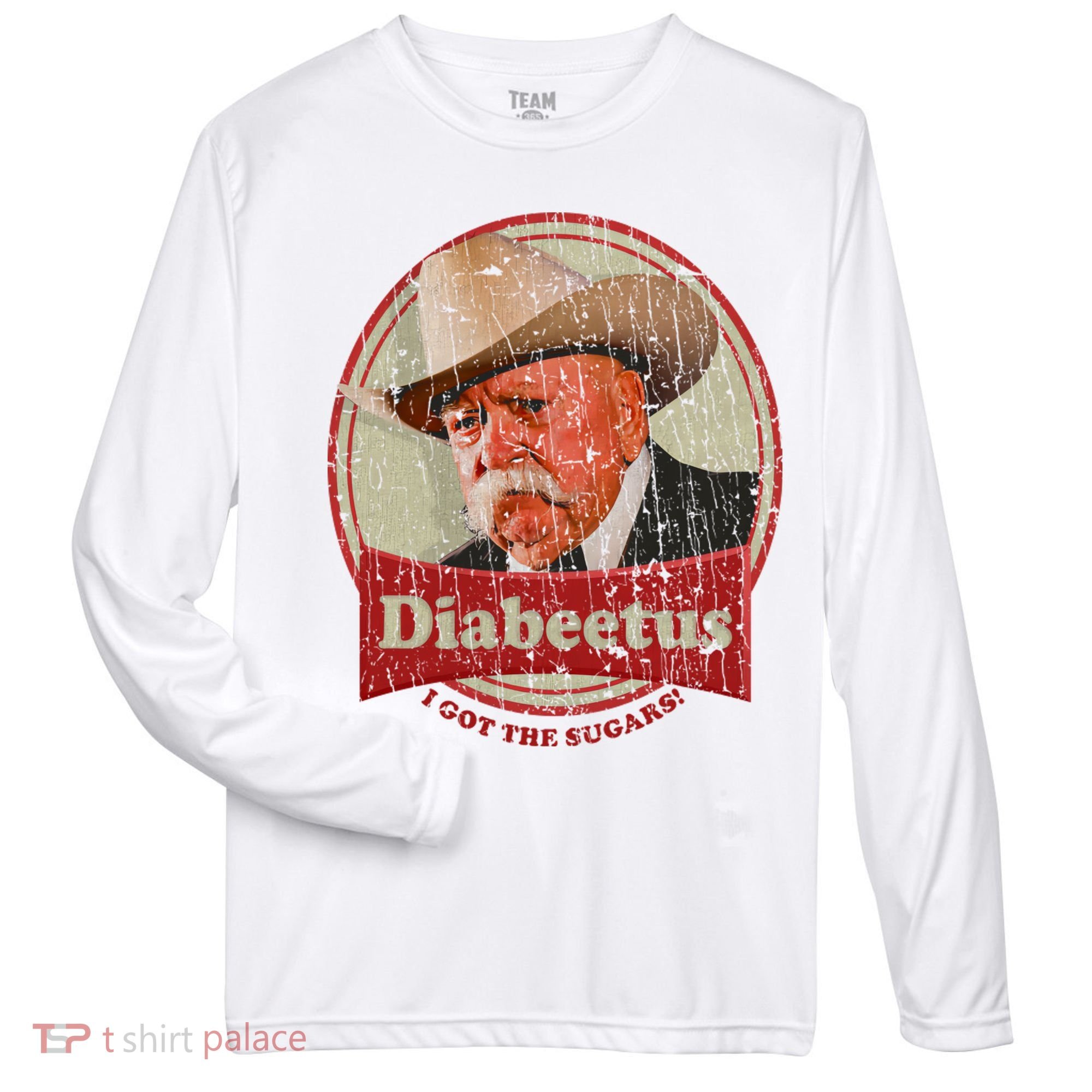 Retro Style Diabeetus I Got The Sugars Zone Performance Long-Sleeve T-Shirt