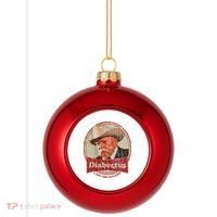 Retro Style Diabeetus I Got The Sugars Plastic Christmas Ball Ornament thumb 0