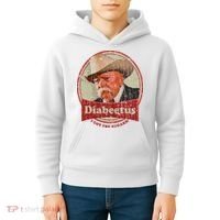 Retro Style Diabeetus I Got The Sugars Kids Hoodie thumb 4