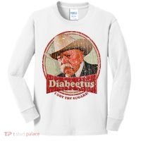 Retro Style Diabeetus I Got The Sugars Kids Long Sleeve Shirt thumb 0