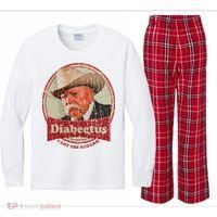 Retro Style Diabeetus I Got The Sugars Kids Long Sleeve Plaid Pajama Set thumb 0