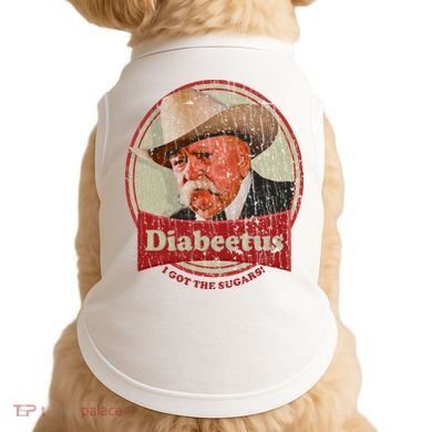 Diabeetus I Got The Sugars Distressed Doggie Tank