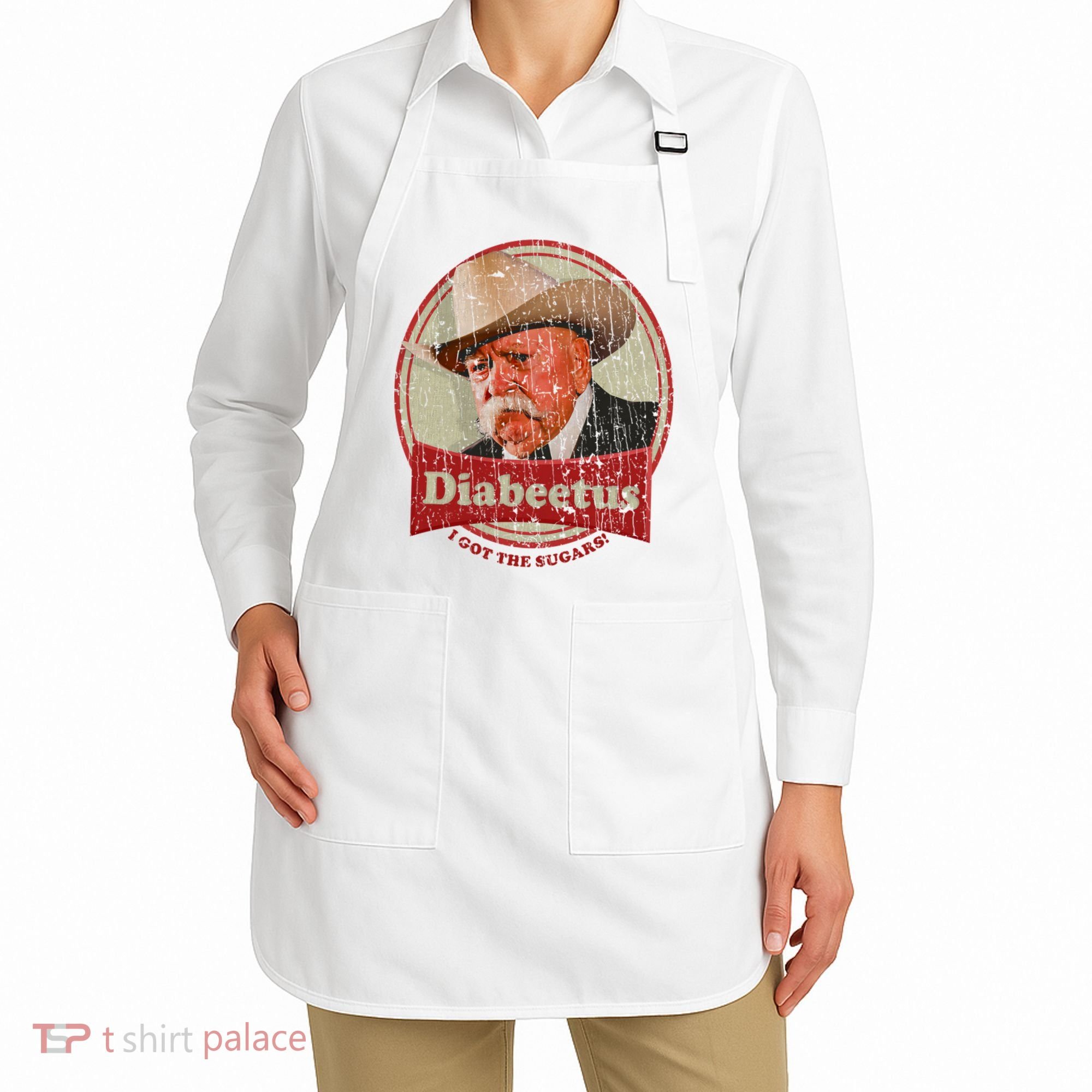 Diabeetus I Got The Sugars Distressed Apron
