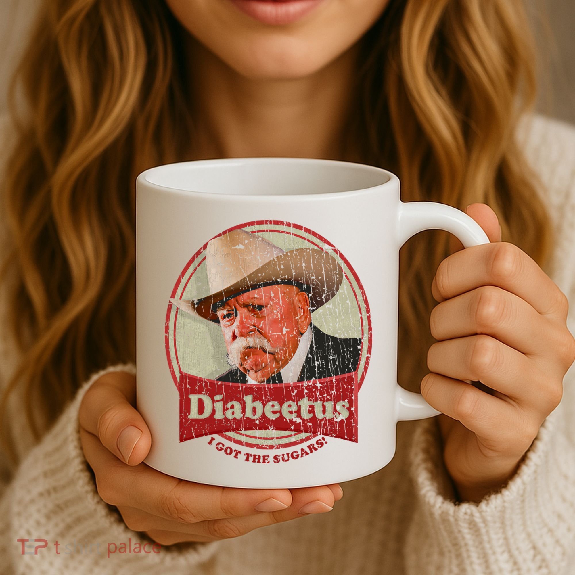 Diabeetus I Got The Sugars Distressed Coffee Mug