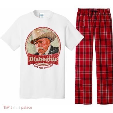 Diabeetus I Got The Sugars Distressed Pajama Set