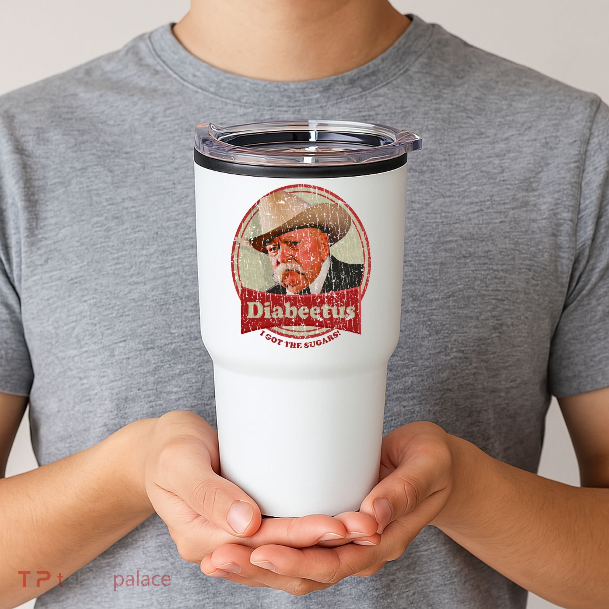 Diabeetus I Got The Sugars Distressed Tumbler
