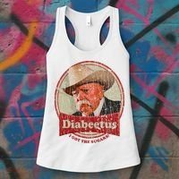 Diabeetus I Got The Sugars Distressed Women's Tank Top thumb 3