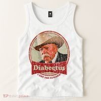 Diabeetus I Got The Sugars Distressed Tank Top thumb 2
