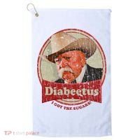 Diabeetus I Got The Sugars Distressed Golf Towel thumb 0