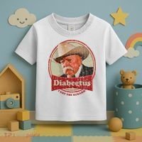 Diabeetus I Got The Sugars Distressed Toddler T-Shirt thumb 3