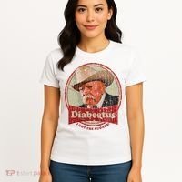 Diabeetus I Got The Sugars Distressed Women's T-Shirt thumb 4