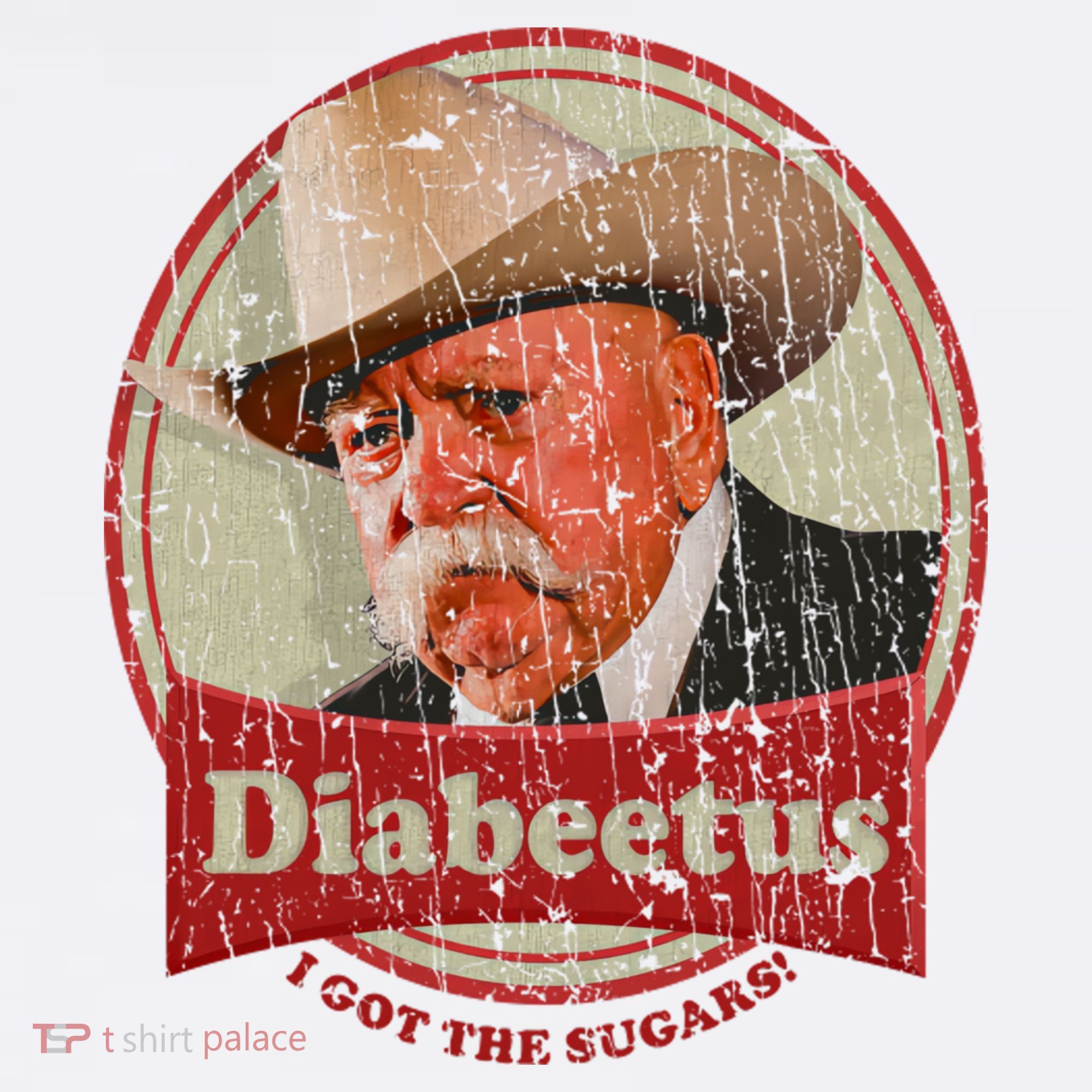 Diabeetus I Got The Sugars Distressed Kids Sweatshirt