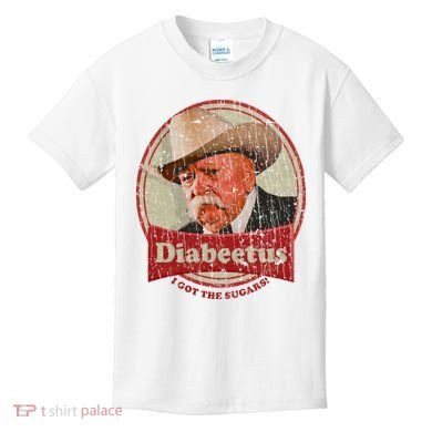 Diabeetus I Got The Sugars Distressed Kids T-Shirt