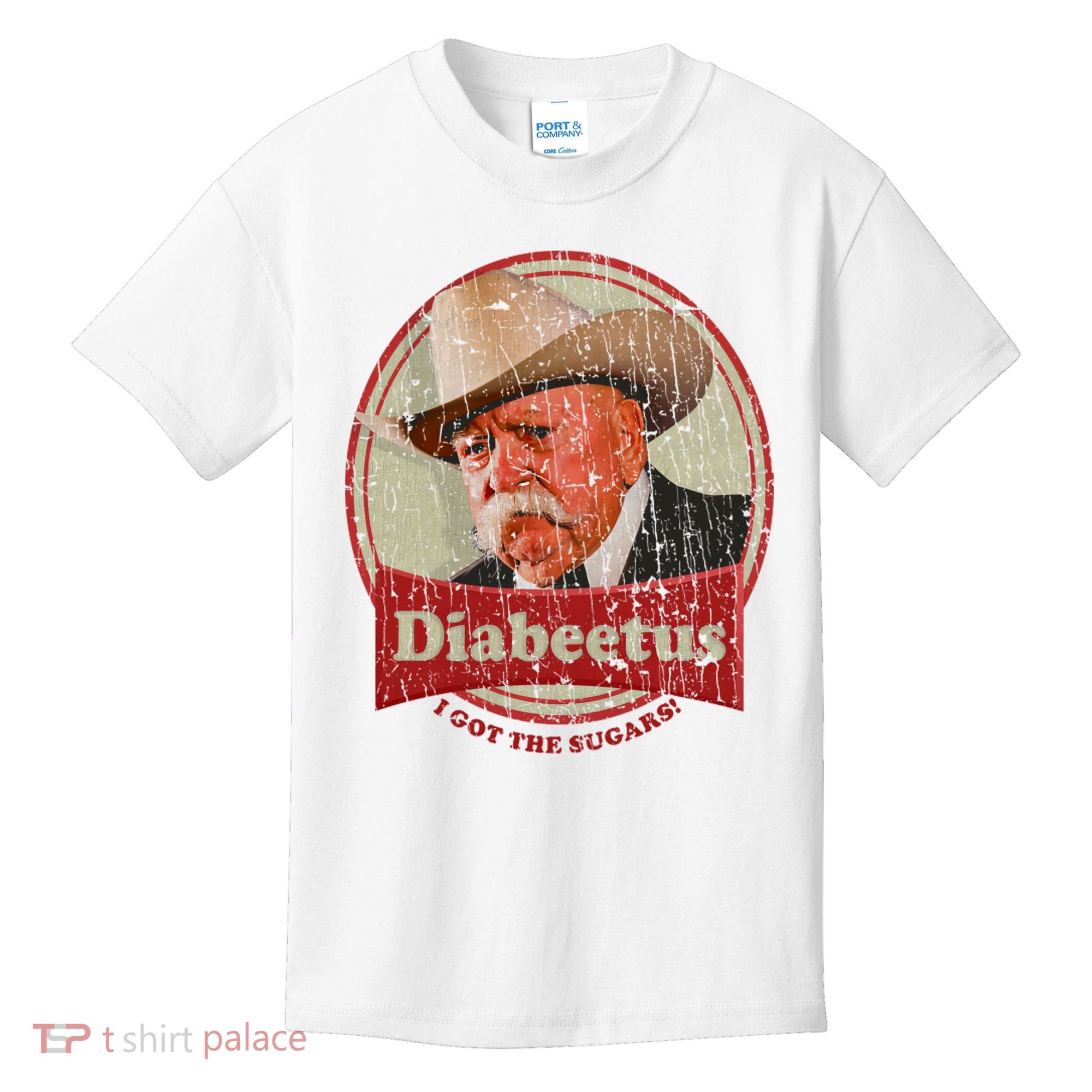 Diabeetus I Got The Sugars Distressed Kids T-Shirt