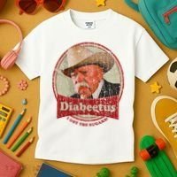 Diabeetus I Got The Sugars Distressed Kids T-Shirt thumb 3