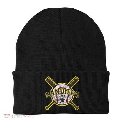 Retro San Diego Baseball Sd Beanie