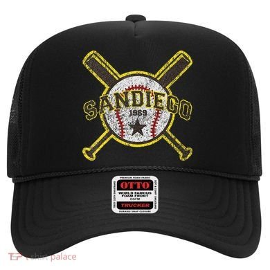Retro San Diego Baseball Sd Hat