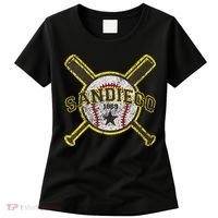 Retro San Diego Baseball Sd Women's T-Shirt thumb 0