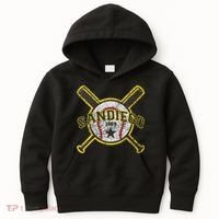 Retro San Diego Baseball Sd Kids Hoodie thumb 0