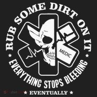 Rub Some Dirt On It A Medic EMS EMT Paramedic Beanie thumb 2