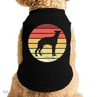 Retro Sunset Dog Lover Doggie Tank thumb 0