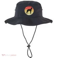 Retro Sunset Dog Lover Bucket Hat thumb 0