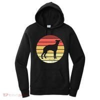Retro Sunset Dog Lover Women's Hoodie thumb 0