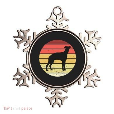 Retro Sunset Dog Lover Ornament