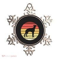 Retro Sunset Dog Lover Ornament thumb 0