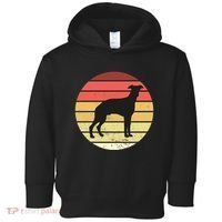 Retro Sunset Dog Lover Toddler Hoodie thumb 0