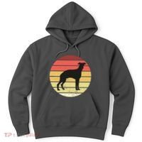 Retro Sunset Dog Lover Hoodie thumb 0