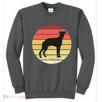 Retro Sunset Dog Lover Sweatshirt thumb 0