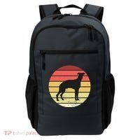 Retro Sunset Dog Lover Backpack thumb 0