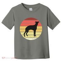 Retro Sunset Dog Lover Toddler T-Shirt thumb 0