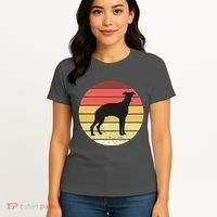 Retro Sunset Dog Lover Women's T-Shirt thumb 4
