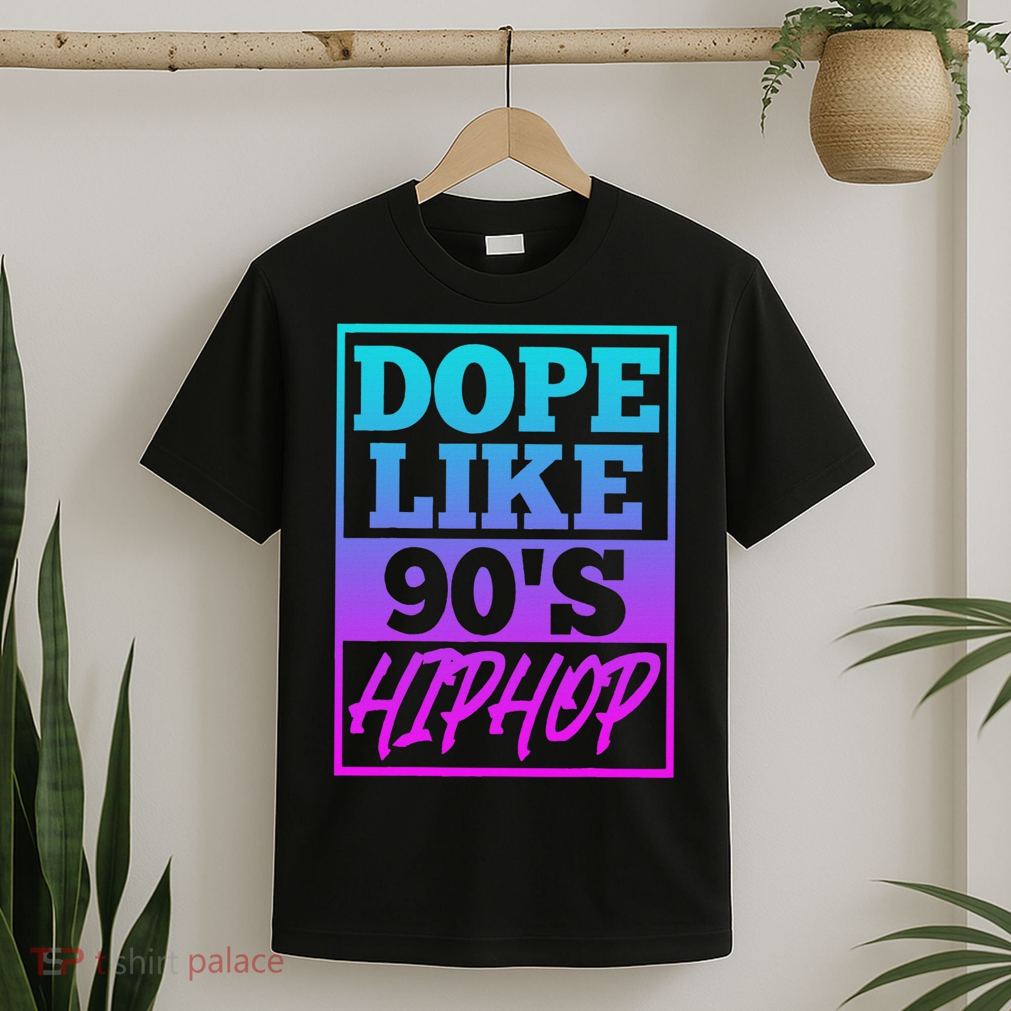 Rapper Saying Dope Like 90s Hip Hop Music Rapper Hip Hop T-Shirt