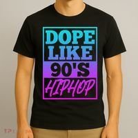 Rapper Saying Dope Like 90s Hip Hop Music Rapper Hip Hop T-Shirt thumb 3