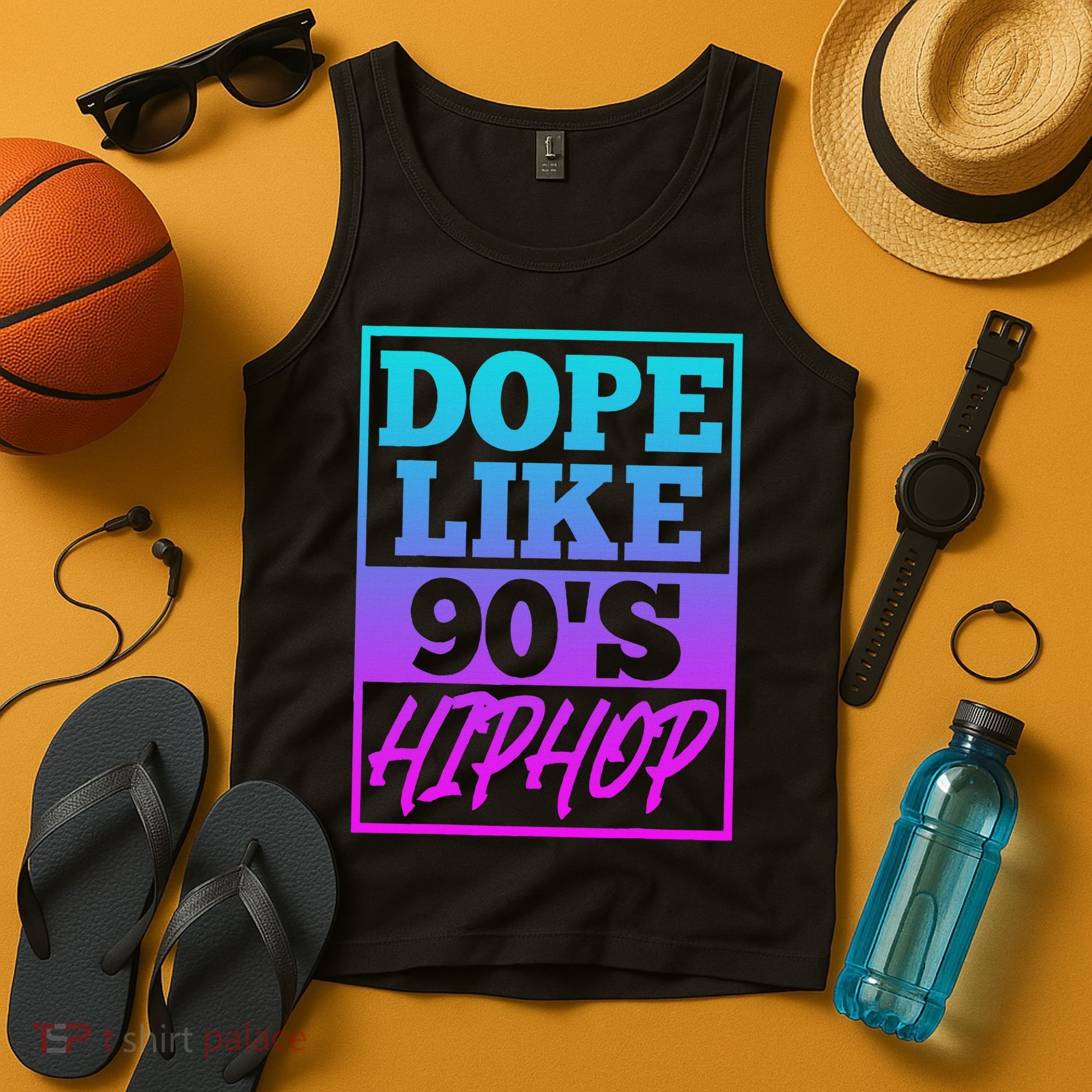 Rapper Saying Dope Like 90s Hip Hop Music Rapper Hip Hop Tank Top