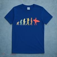 Retro Surfing Evolution Gift For Surfers Meaningful Gift T-Shirt thumb 5