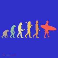 Retro Surfing Evolution Gift For Surfers Meaningful Gift Women's Long Sleeve Shirt thumb 2