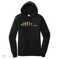 Retro Swimming Evolution Gift For Swimmers Gift Women's Hoodie thumb 0