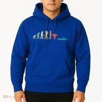 Retro Swimming Evolution Gift For Swimmers Gift Hoodie thumb 2